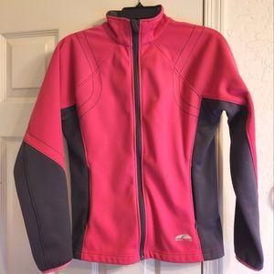 GoLite hot pink running jacket size M